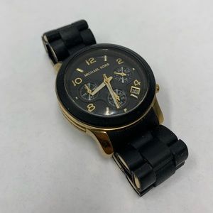 Black & Gold Michael Kors Watch